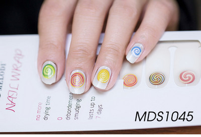 16 Tips Körömlakk csíkok Barkácsolás Vízálló körömpakolások Rajzfilmek Leopárd körömmatricák tapasz nőknek Valentin napi manikűr