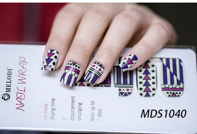 16 Tips Körömlakk csíkok Barkácsolás Vízálló körömpakolások Rajzfilmek Leopárd körömmatricák tapasz nőknek Valentin napi manikűr