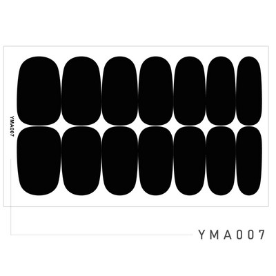 14 Tipp/Sheet Candy Color Fényes ujjú körömmatricák Szépségmatricák Ragasztó, Teljesen lefedő körömdíszítő pakolások Csúsztatók barkács manikűrhöz
