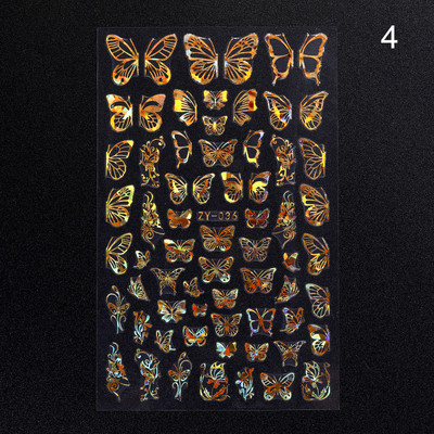 1 db fényvisszaverő csillogó 3D köröm matricák matricák ezüst por csillag design lézeres szerelem szív fóliák csillogó dekorációs manikűrök ÚJ