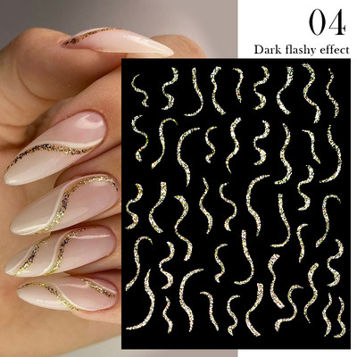 1 db fényvisszaverő csillogó 3D köröm matricák matricák ezüst por csillag design lézeres szerelem szív fóliák csillogó dekorációs manikűrök ÚJ