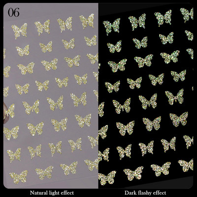 1 db fényvisszaverő csillogó 3D köröm matricák matricák ezüst por csillag design lézeres szerelem szív fóliák csillogó dekorációs manikűrök ÚJ