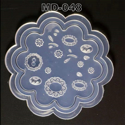 3D faragású szilikon körömforma bélyegzősablon kamélia/kagyló/csokornyakkendő/csillagmintás barkácsolás UV gél akrilkristály MD040-MD051