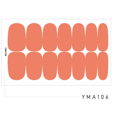 1lap egyszínű körömmatrica minimalista egyszerű dizájn divatos körömdísz matricák teljes fedő pakolások kiegészítők manikűr