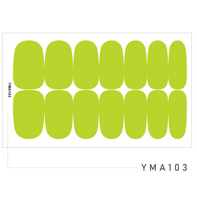 1lap egyszínű körömmatrica minimalista egyszerű dizájn divatos körömdísz matricák teljes fedő pakolások kiegészítők manikűr