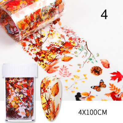 1 Box Spring Nail Foils Purpur Lavendel Butterfly Nail Series Foils Nail Art Transfer Kleebis Paber Nail Art DIY Dekoratsioonid
