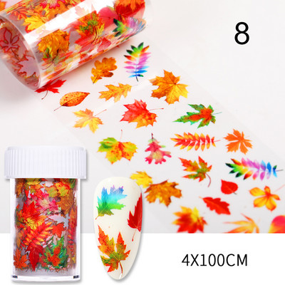 1 Box Spring Nail Foils Purpur Lavendel Butterfly Nail Series Foils Nail Art Transfer Kleebis Paber Nail Art DIY Dekoratsioonid