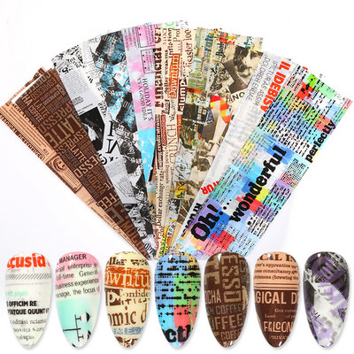 1 Box Spring Nail Foils Purpur Lavendel Butterfly Nail Series Foils Nail Art Transfer Kleebis Paber Nail Art DIY Dekoratsioonid