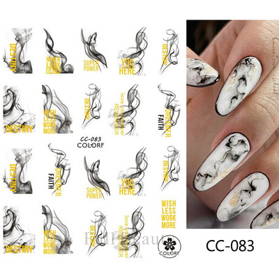 Arany francia tippek körömmatricához 3D csillogó csíkos körömdísz fényvisszaverő csillogó matricák téli manikűr dekoráció BEH-244