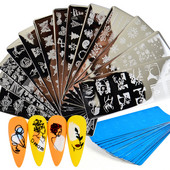 3 méret virág csipke geometria körömbélyegző lemezek állati levelek barkácskép sablon körömlakkhoz nyomtatási sablonok eszközök