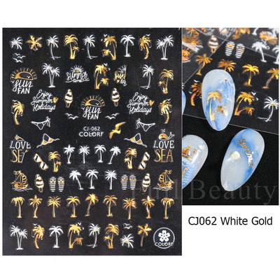 3D csipke geometria köröm matrica fehér fekete vonal virágok levelek matricák elegáns francia stílusú csúszkák körömdíszítések LAF867