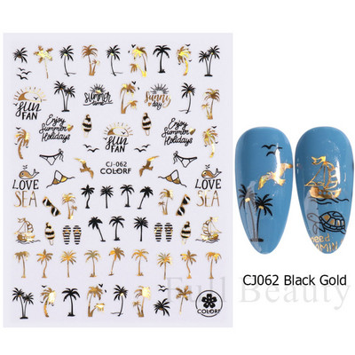 3D csipke geometria köröm matrica fehér fekete vonal virágok levelek matricák elegáns francia stílusú csúszkák körömdíszítések LAF867