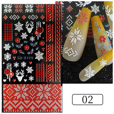 5D dombornyomott virágos körömmatrica pillangó dizájn transzfer matricák csúszkák dekoráció barkácsolás körömdíszítés manikűr kiegészítők