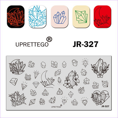 2020. aasta roostevabast terasest stantsimisplaadi mall Tropical Cupid Church Family Vintage Geometry Lilleküünetööriist Palm JR321-330