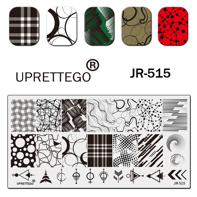 2023 Rozsdamentes acél bélyegzőlemez sablon Absztrakt geometria dinoszaurusz kígyó istenség léggömb pillangó virág paml JR511-520