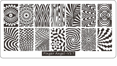 6*12 cm-es körömbélyegző ujj angyal betűk szavak körömbélyegző lemezek manikűr stencilkészlet körömbélyegző sablonhoz 1 db