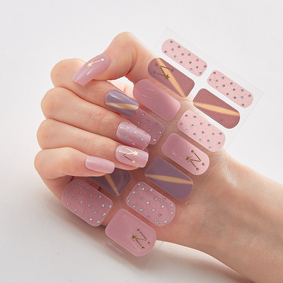Nelja sorti küünekleebised Glitter seeria isekleepuvad küünekleebised küünekleebised disainerid küünekleebised küünekleebised