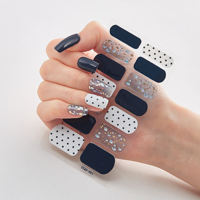 Nelja sorti küünekleebised Glitter seeria isekleepuvad küünekleebised küünekleebised disainerid küünekleebised küünekleebised