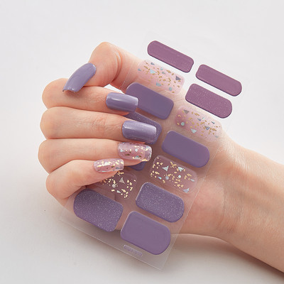Nelja sorti küünekleebised Glitter seeria isekleepuvad küünekleebised küünekleebised disainerid küünekleebised küünekleebised