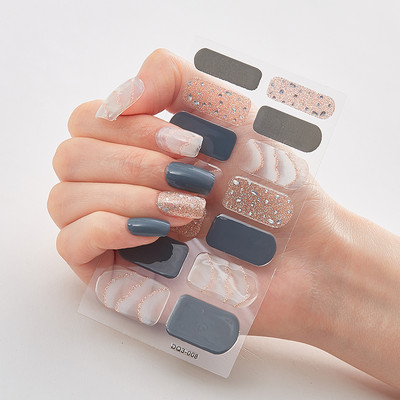 Nelja sorti küünekleebised Glitter seeria isekleepuvad küünekleebised küünekleebised disainerid küünekleebised küünekleebised