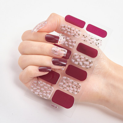 Nelja sorti küünekleebised Glitter seeria isekleepuvad küünekleebised küünekleebised disainerid küünekleebised küünekleebised