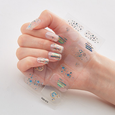 Nelja sorti küünekleebised Glitter seeria isekleepuvad küünekleebised küünekleebised disainerid küünekleebised küünekleebised
