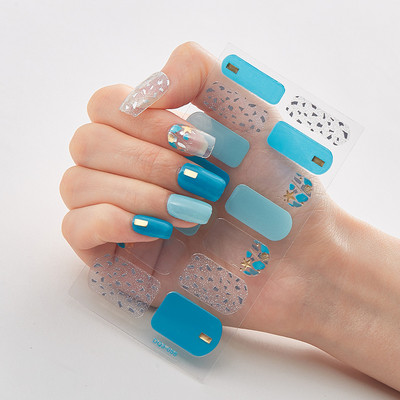 Nelja sorti küünekleebised Glitter seeria isekleepuvad küünekleebised küünekleebised disainerid küünekleebised küünekleebised