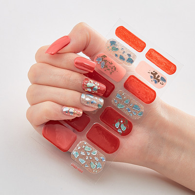 Nelja sorti küünekleebised Glitter seeria isekleepuvad küünekleebised küünekleebised disainerid küünekleebised küünekleebised