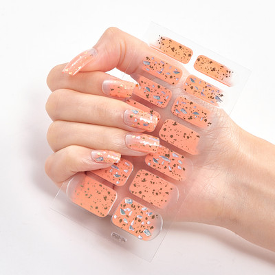 Nelja sorti küünekleebised Glitter seeria isekleepuvad küünekleebised küünekleebised disainerid küünekleebised küünekleebised