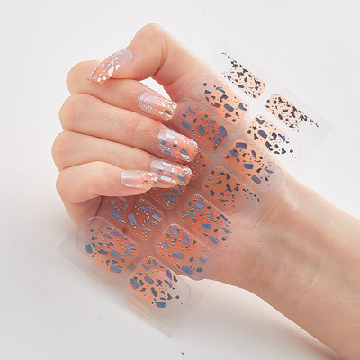 Nelja sorti küünekleebised Glitter seeria isekleepuvad küünekleebised küünekleebised disainerid küünekleebised küünekleebised