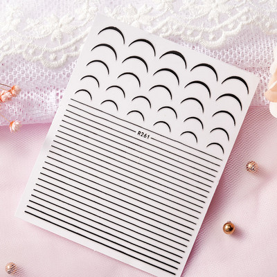 1 lap Lovely Bear Nail Art matrica 3D Kawaii Cartoon Bear Back Ragasztómatrica Dísz koreai barkácsolás Aranyos manikűr csúszka dekorációk