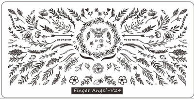 2023 virágos levelek körömbélyegző lemezek 6x12 mm-es levél virágos pillangós vonal nyomtatás stencil körömbélyegző sablonok körömbélyegző eszközök