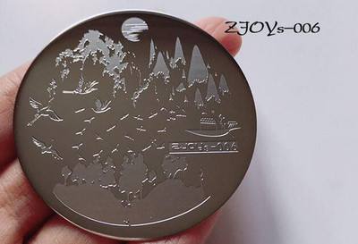 2023 virágos levelek körömbélyegző lemezek 6x12 mm-es levél virágos pillangós vonal nyomtatás stencil körömbélyegző sablonok körömbélyegző eszközök