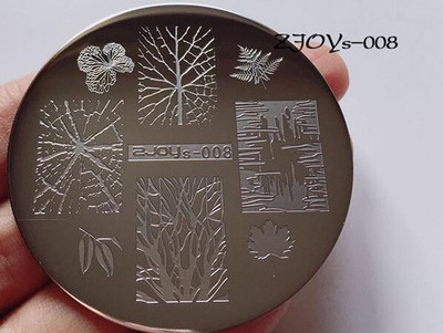 2023 virágos levelek körömbélyegző lemezek 6x12 mm-es levél virágos pillangós vonal nyomtatás stencil körömbélyegző sablonok körömbélyegző eszközök