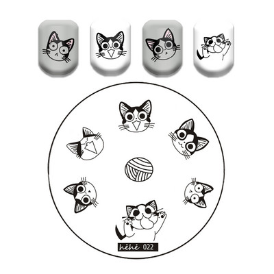 Csipke virág levél körömbélyegző lemezek koponya bohóc körömdíszítő lemez sablon márvány textúra vonal körömdíszítő bélyegzősablon eszközök