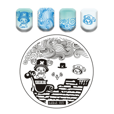 Csipke virág levél körömbélyegző lemezek koponya bohóc körömdíszítő lemez sablon márvány textúra vonal körömdíszítő bélyegzősablon eszközök