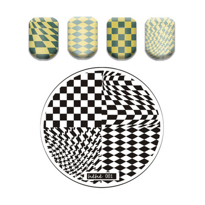 Csipke virág levél körömbélyegző lemezek koponya bohóc körömdíszítő lemez sablon márvány textúra vonal körömdíszítő bélyegzősablon eszközök