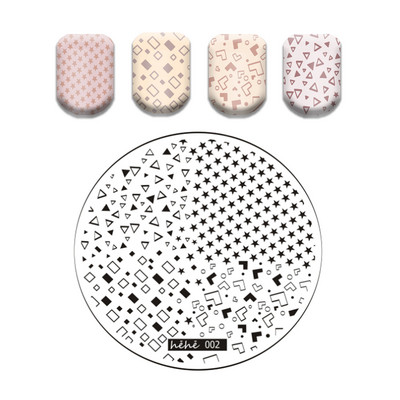Csipke virág levél körömbélyegző lemezek koponya bohóc körömdíszítő lemez sablon márvány textúra vonal körömdíszítő bélyegzősablon eszközök