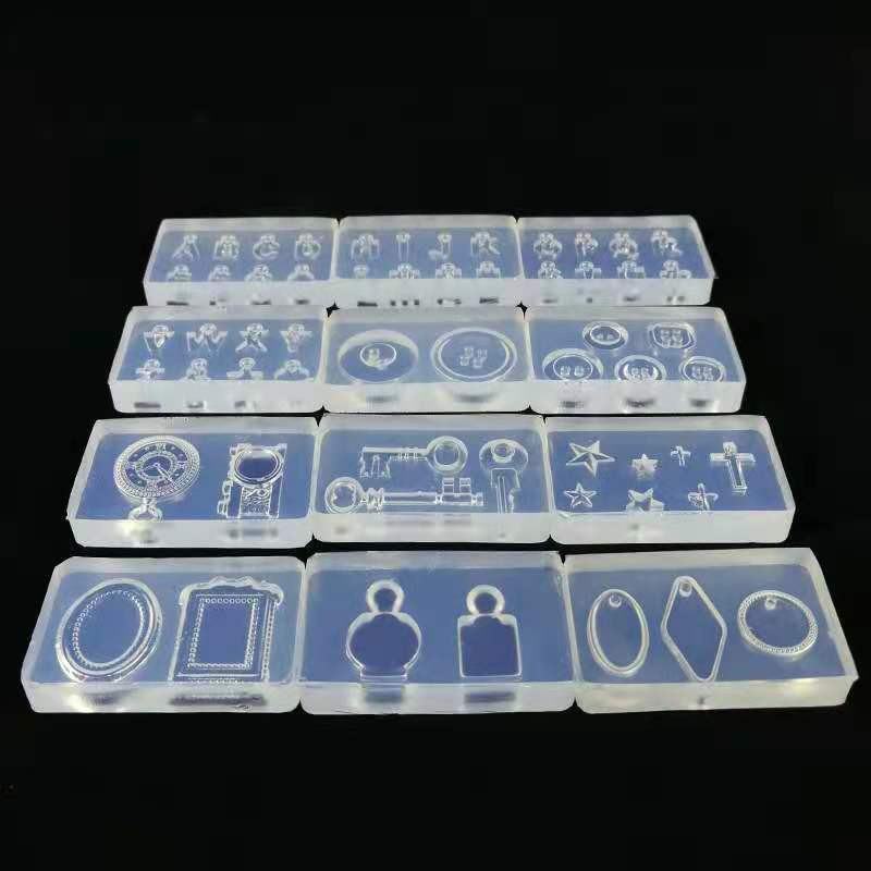 3D faragás szilikon körömforma bélyegzősablon bélyegző barkács UV gél akrilkristály SP001-SP022