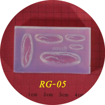 3D-nikerdamine silikoonvormi tembeldamise mall toiduvalmistamise koogi toidumuster DIY UV-geel akrüülkristall RG01-RG24