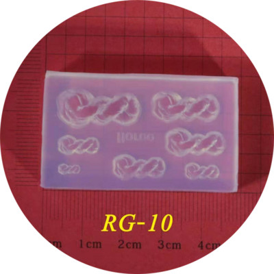 3D-nikerdamine silikoonvormi tembeldamise mall toiduvalmistamise koogi toidumuster DIY UV-geel akrüülkristall RG01-RG24
