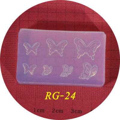 3D-nikerdamine silikoonvormi tembeldamise mall toiduvalmistamise koogi toidumuster DIY UV-geel akrüülkristall RG01-RG24
