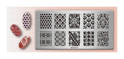 1db Pávatoll körömdíszítő bélyegző lemez Bagoly pillangó kép festés köröm stencil sablonok manikűr körömbélyegző eszközök