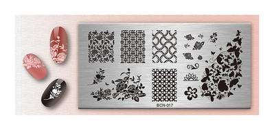 1db Pávatoll körömdíszítő bélyegző lemez Bagoly pillangó kép festés köröm stencil sablonok manikűr körömbélyegző eszközök