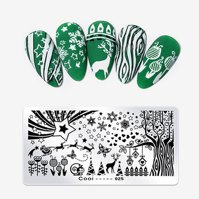 1db Pávatoll körömdíszítő bélyegző lemez Bagoly pillangó kép festés köröm stencil sablonok manikűr körömbélyegző eszközök
