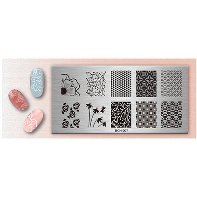 1db Pávatoll körömdíszítő bélyegző lemez Bagoly pillangó kép festés köröm stencil sablonok manikűr körömbélyegző eszközök