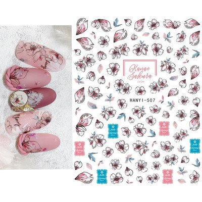 3D körömmatricák karácsonyi hátragasztó körömmatricák hópehely Mikulás körömmatricák körömdíszítéshez manikűr szépség dekoráció