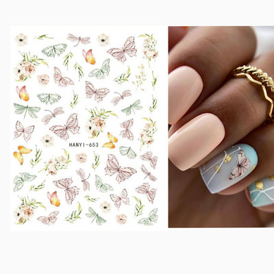 3D körömmatricák karácsonyi hátragasztó körömmatricák hópehely Mikulás körömmatricák körömdíszítéshez manikűr szépség dekoráció