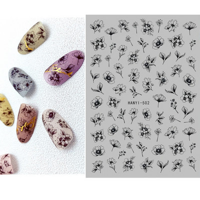 3D körömmatricák karácsonyi hátragasztó körömmatricák hópehely Mikulás körömmatricák körömdíszítéshez manikűr szépség dekoráció