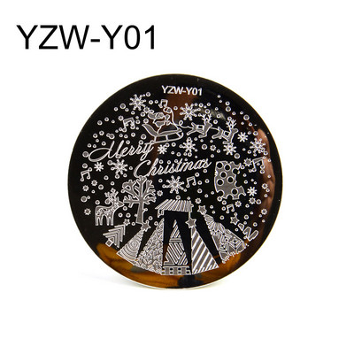 1 db körömbélyegző lemezek virág pillangó körömdíszítő lemez rozsdamentes acél bélyegzősablonok manikűr stencileszközök nyomtatásához